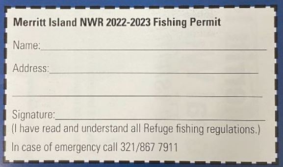 Fishing permit