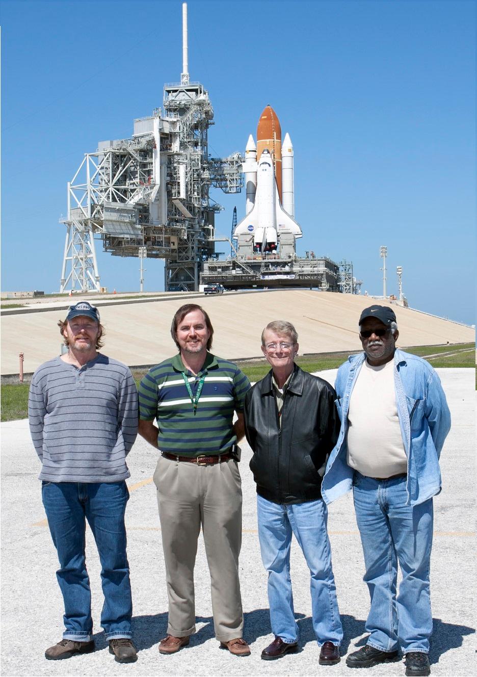 space shuttle launch pad