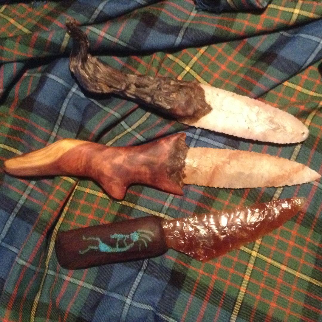 Flint knives